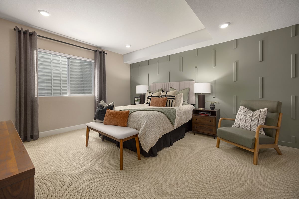 Bedroom at basement
