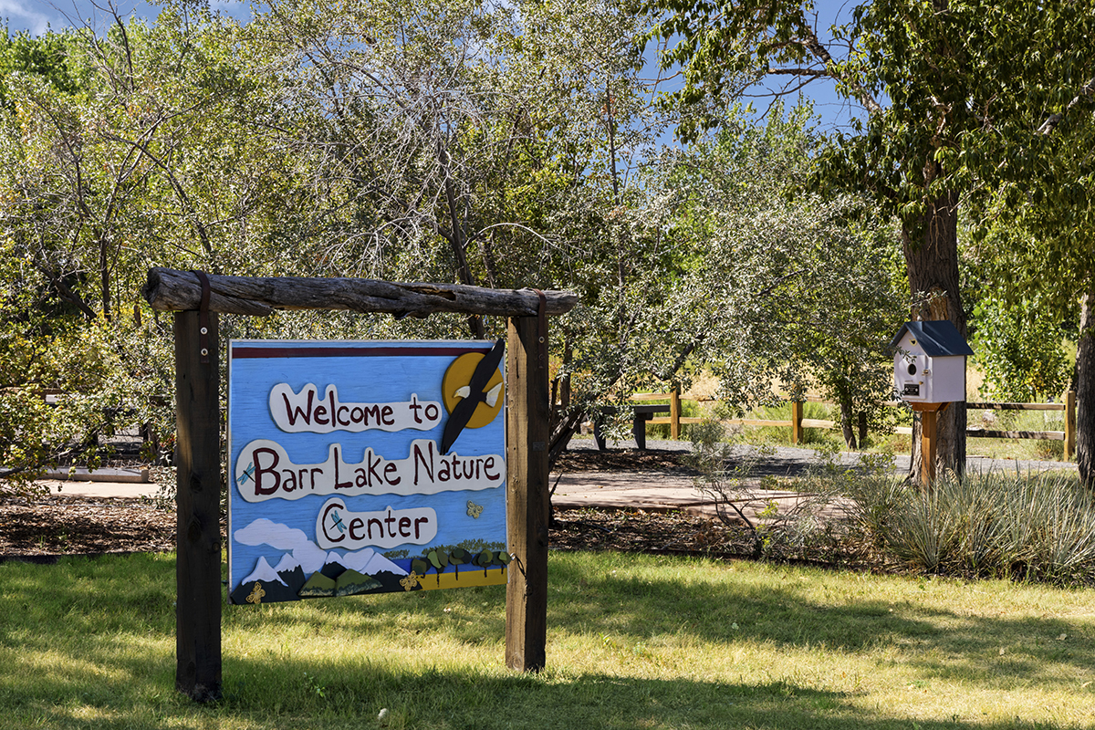 Short drive to Barr Lake Nature Center