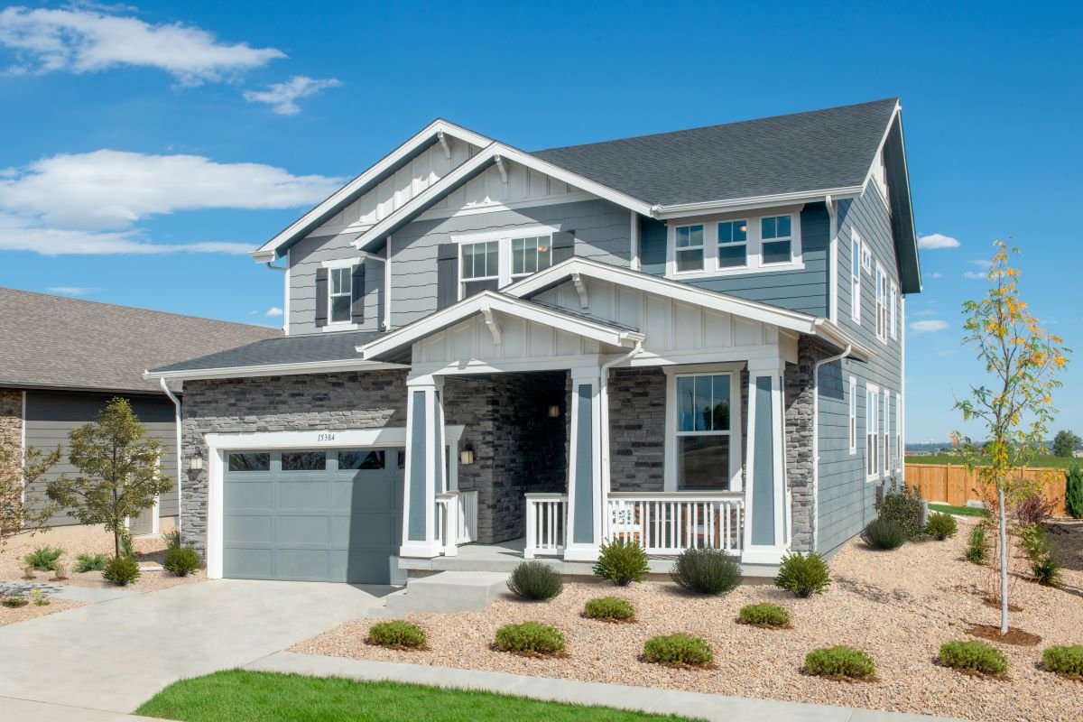 KB model home in Thornton, CO