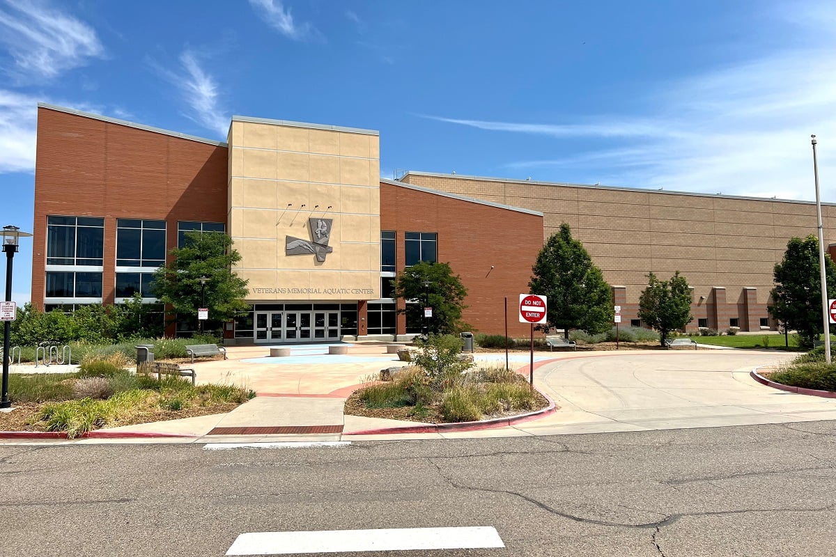 Just a 5-minute drive to Veterans Memorial Aquatic Center