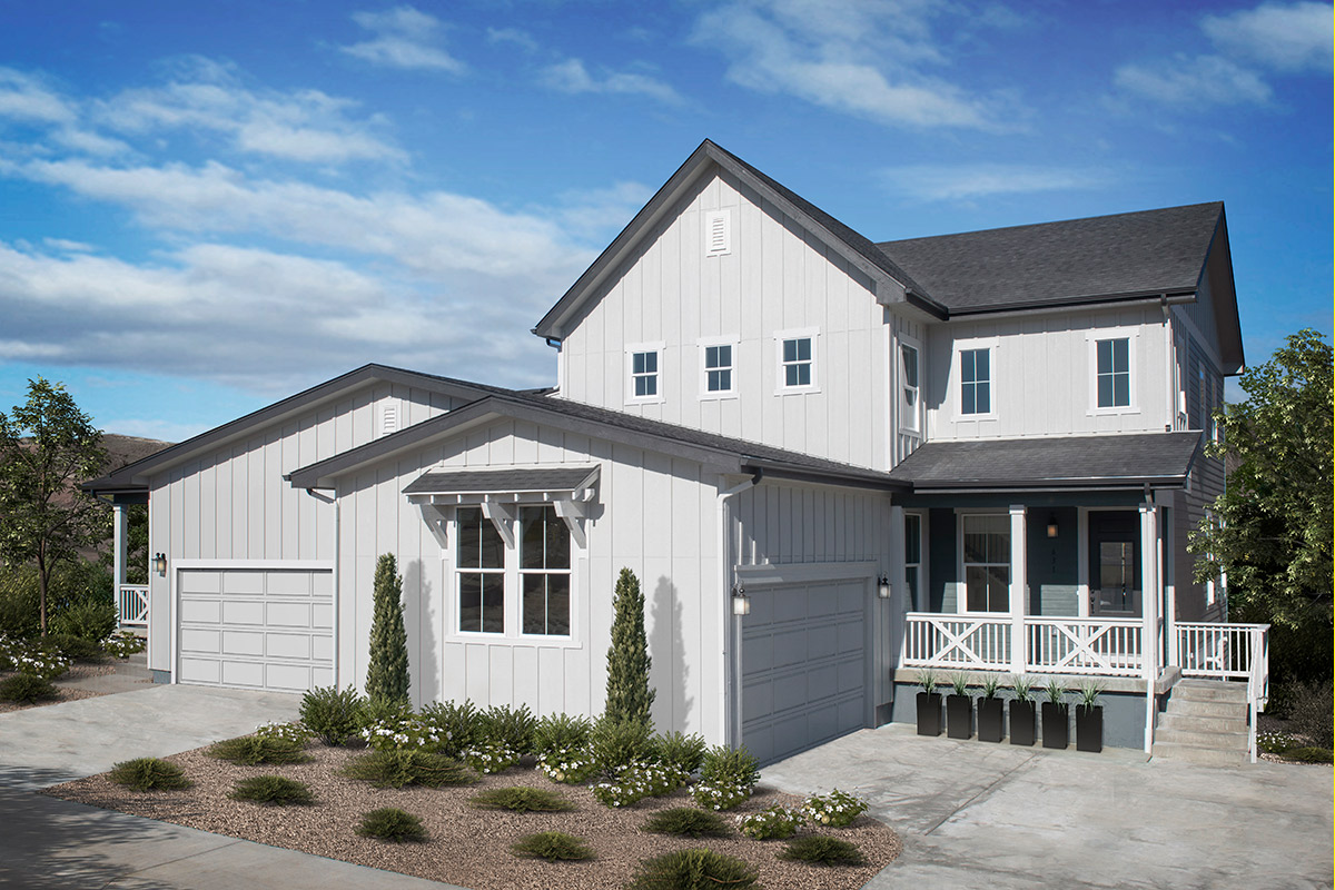 New Homes in Castle Rock, CO - Azure Villas at The Meadows Plan 1632 and Plan 2343