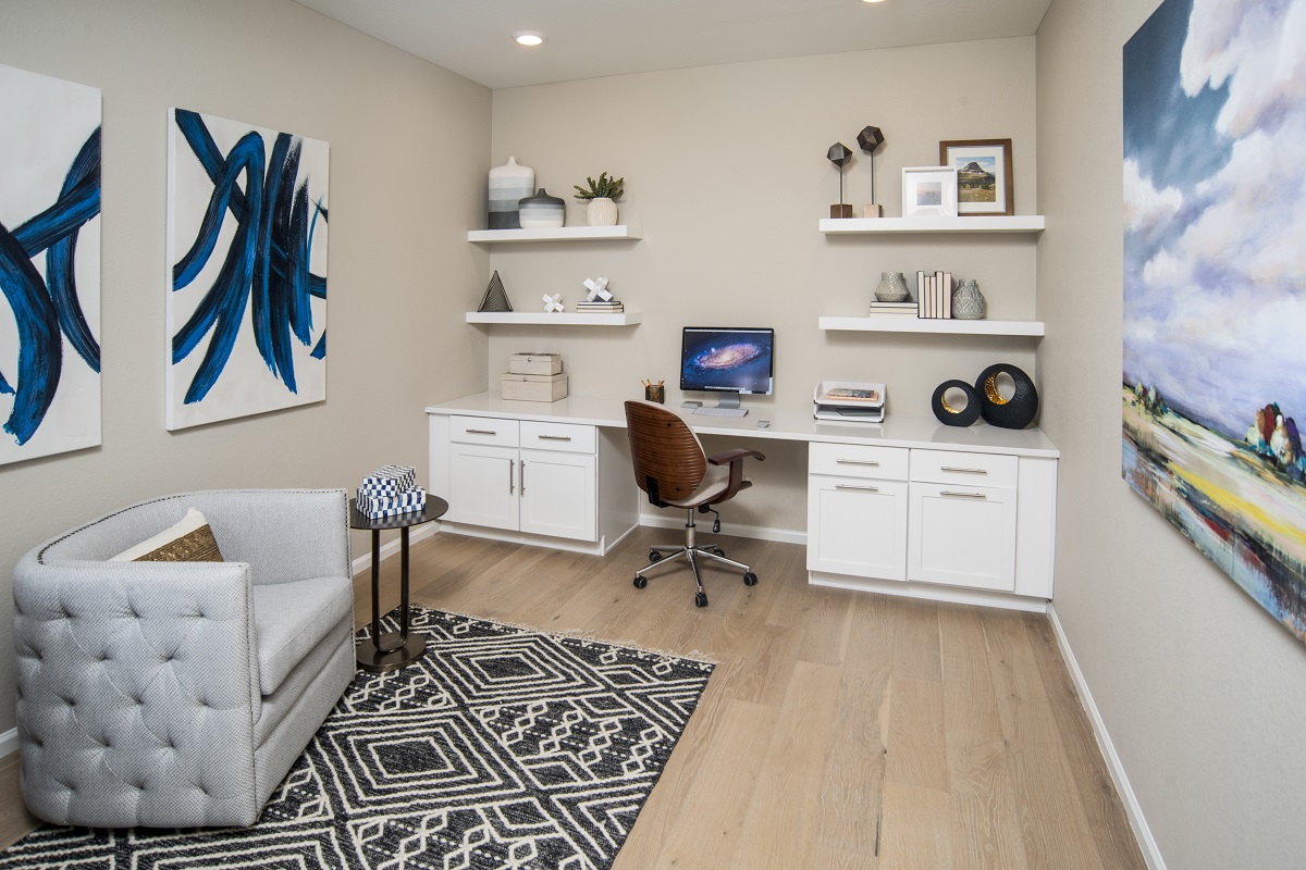 New Homes in Castle Rock, CO - Azure Villas at The Meadows Plan 2343 Home Office