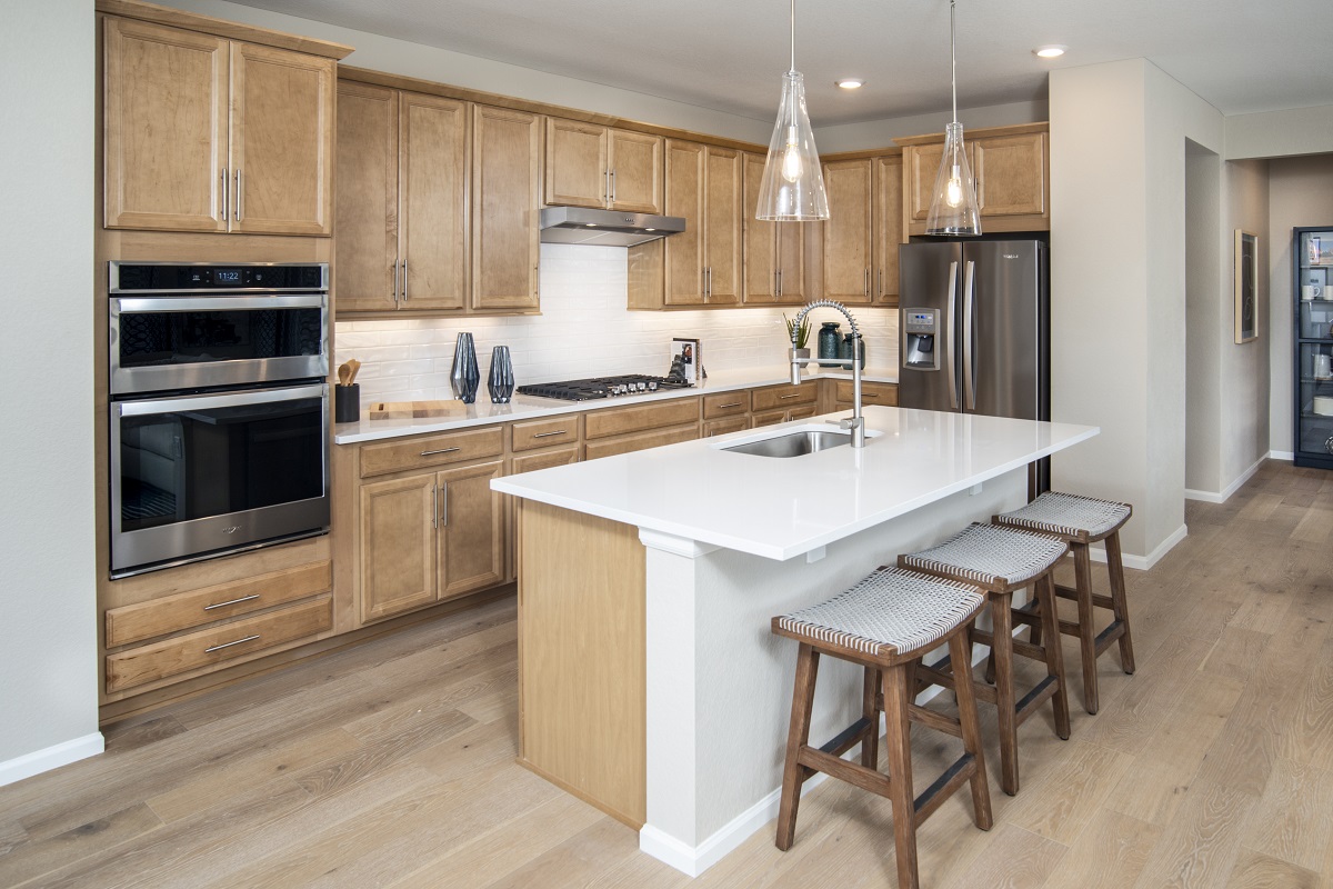 New Homes in Castle Rock, CO - Azure Villas at The Meadows Plan 2343 Gourmet Kitchen 