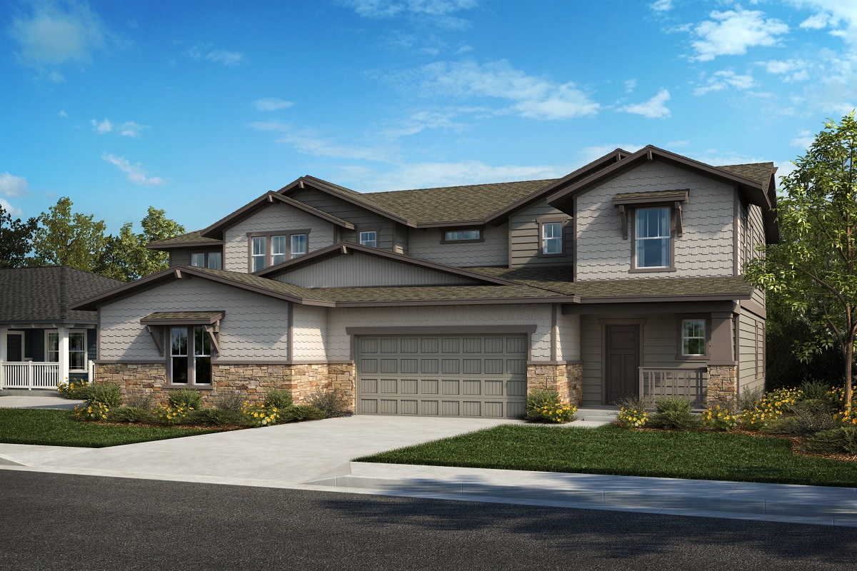 Plan 2343 & Plan 1844 - Exterior 27B