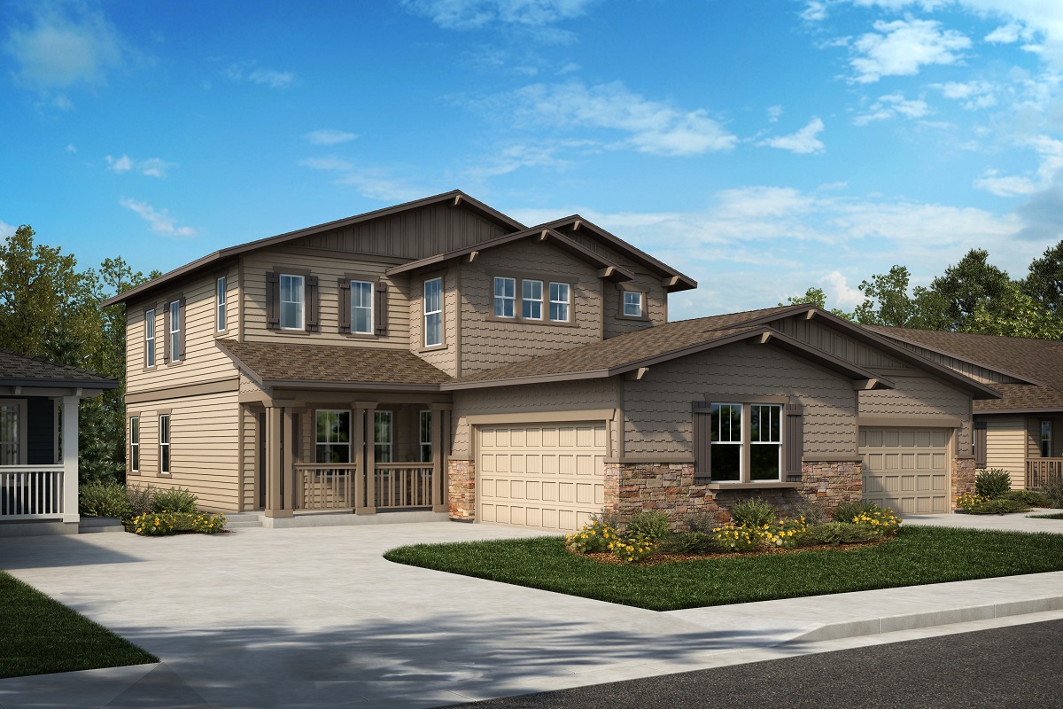 Plan 2343 & Plan 1652 - Exterior 21B