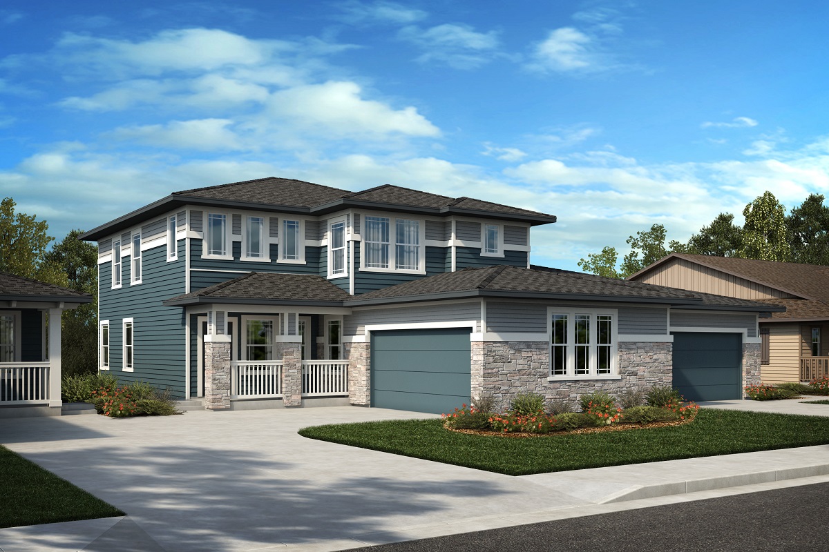 Plan 2343 & Plan 1652 - Exterior 21C