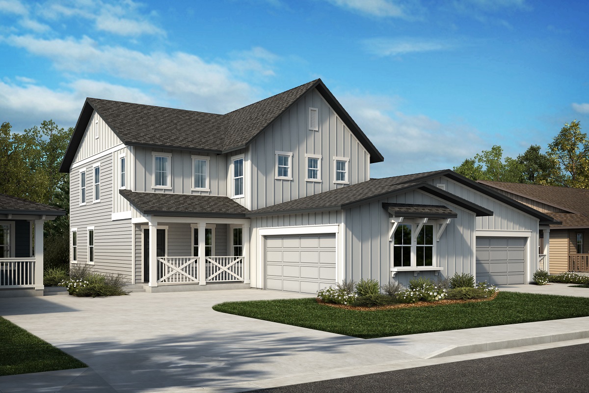 Plan 2343 & Plan 1632 - Exterior 23A