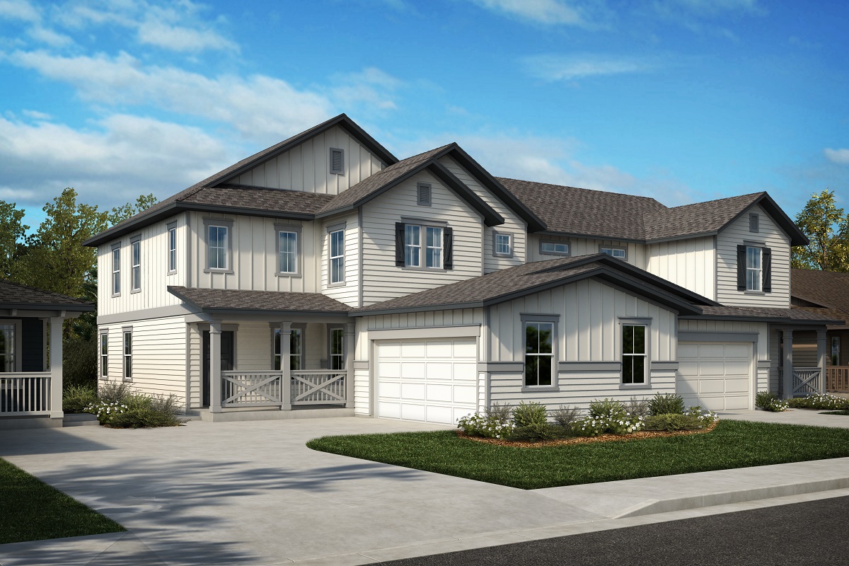 Plan 2343 & Plan 1844 - Exterior 27A