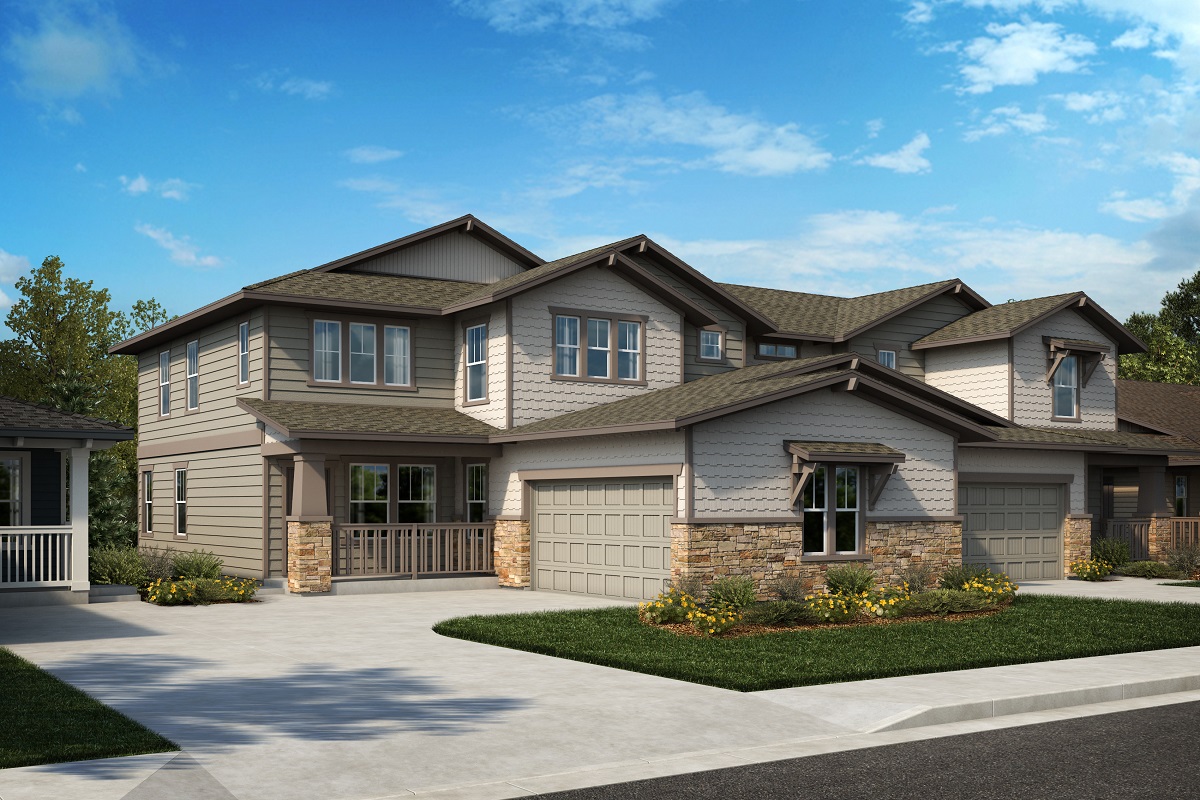 Plan 2343 & Plan 1844 - Exterior 27B