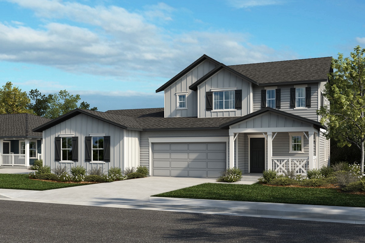 New Homes in Castle Rock, CO - Azure Villas at The Meadows Plan 1774 & Plan 2479 - Elevation 28A