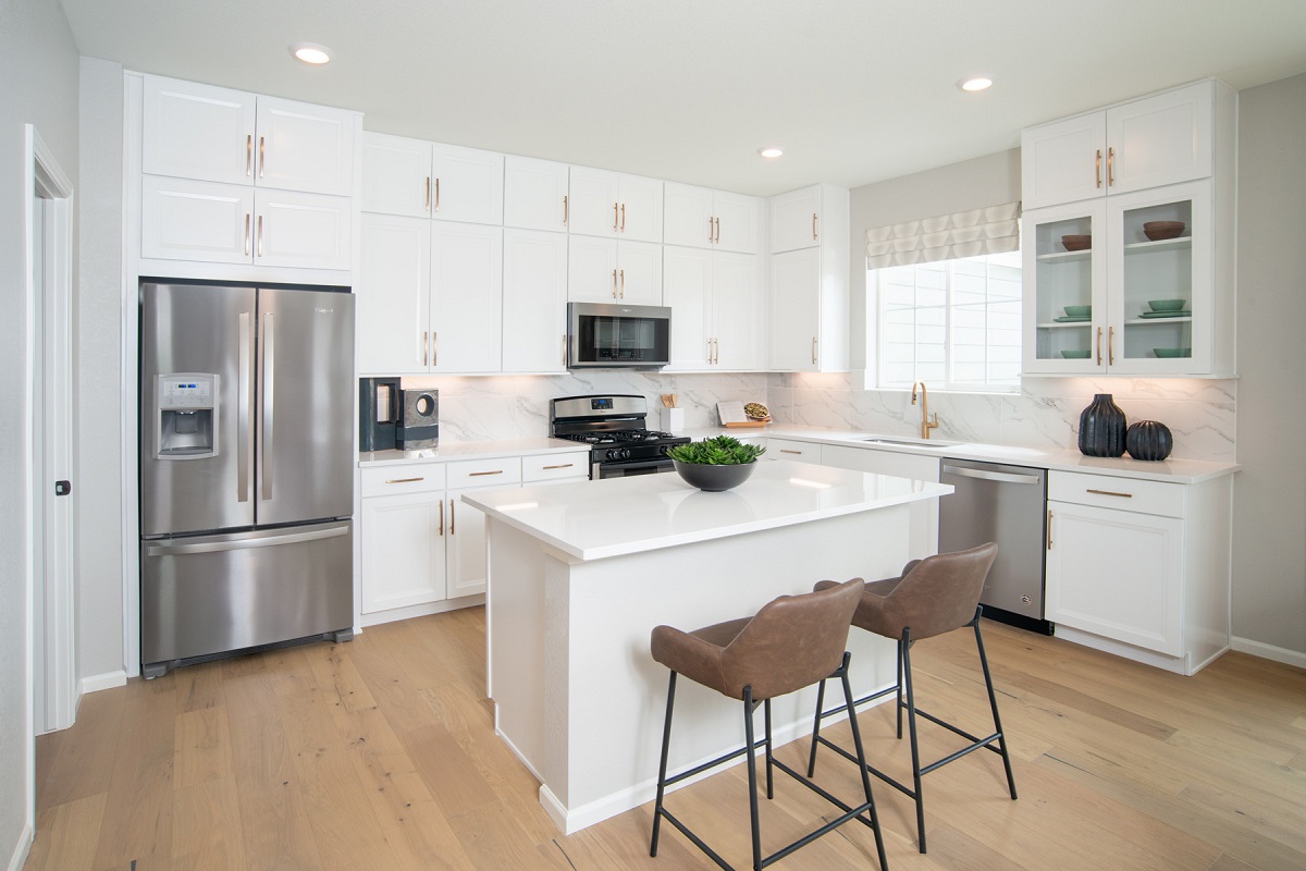 New Homes in Arvada, CO - Candelas Villas Plan 2025 Kitchen