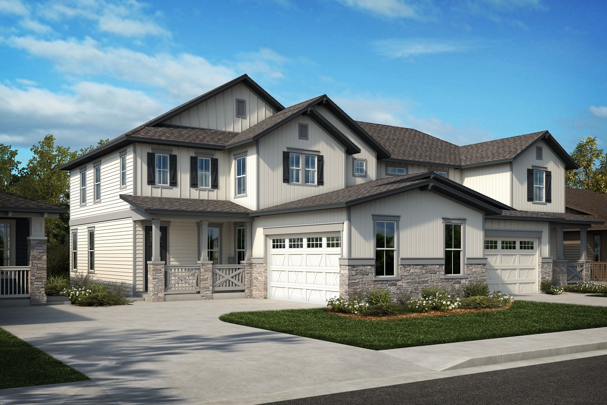 Plan 2343 & Plan 1844 Exterior 27A
