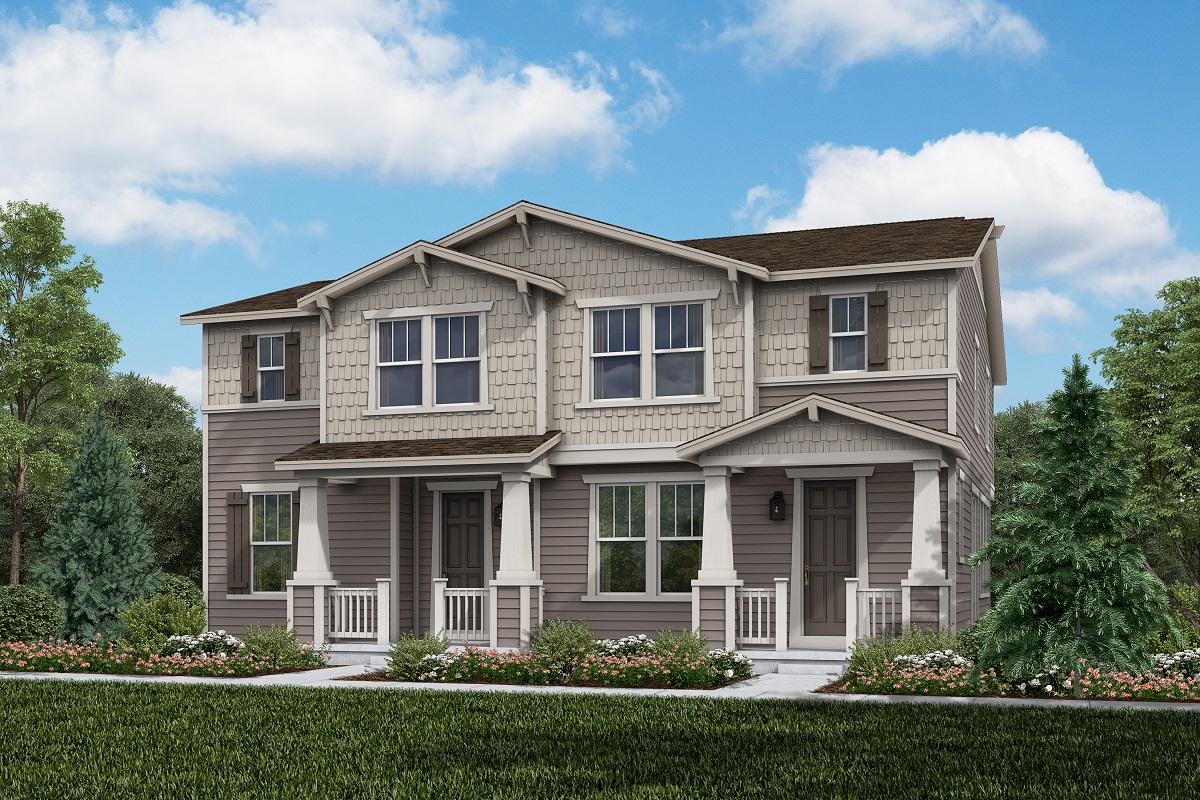 Plan 1430 & Plan 1754 Exterior 3A