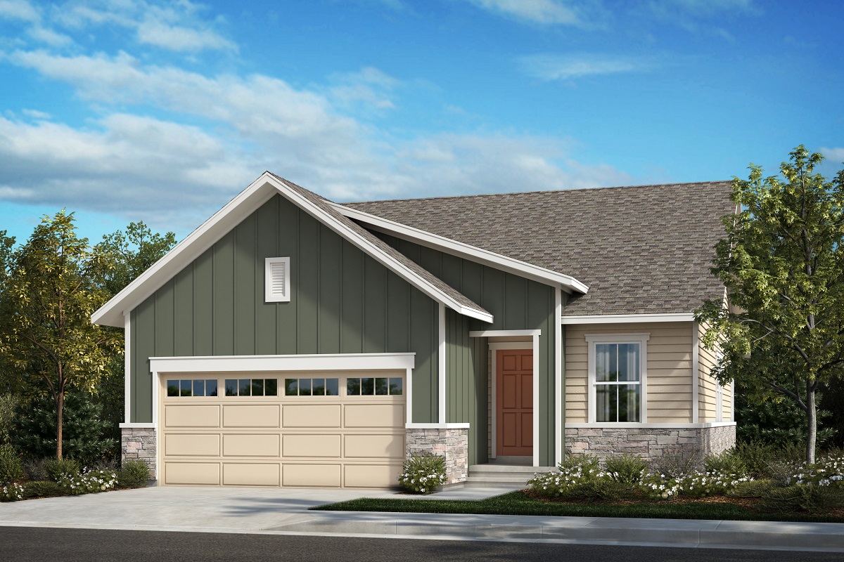 New Homes in Aurora, CO - Painted Prairie Plan 1532 Elevation A