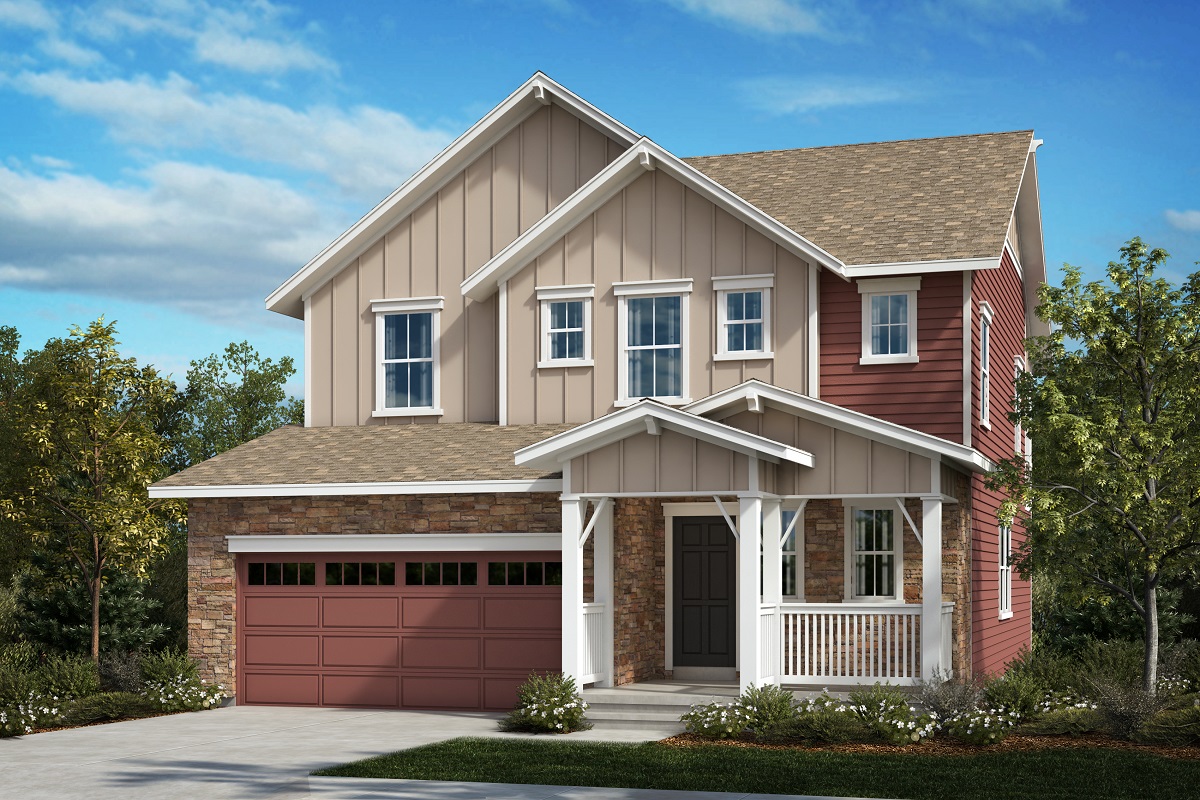 New Homes in Aurora, CO - Painted Prairie Plan 2583 Elevation A