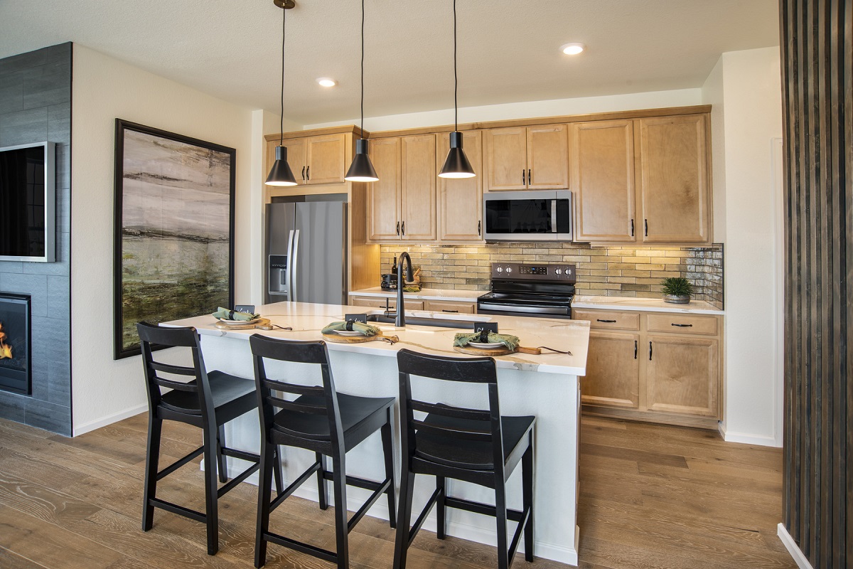New Homes in Longmont, CO - Prairie Village Villas Plan 1671 Kitchen 