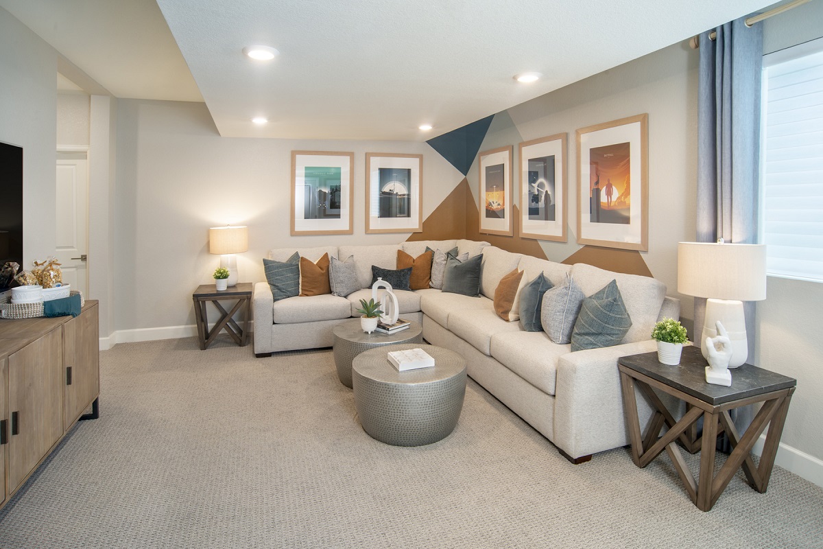 New Homes in Longmont, CO - Prairie Village Villas Plan 1754 Basement 