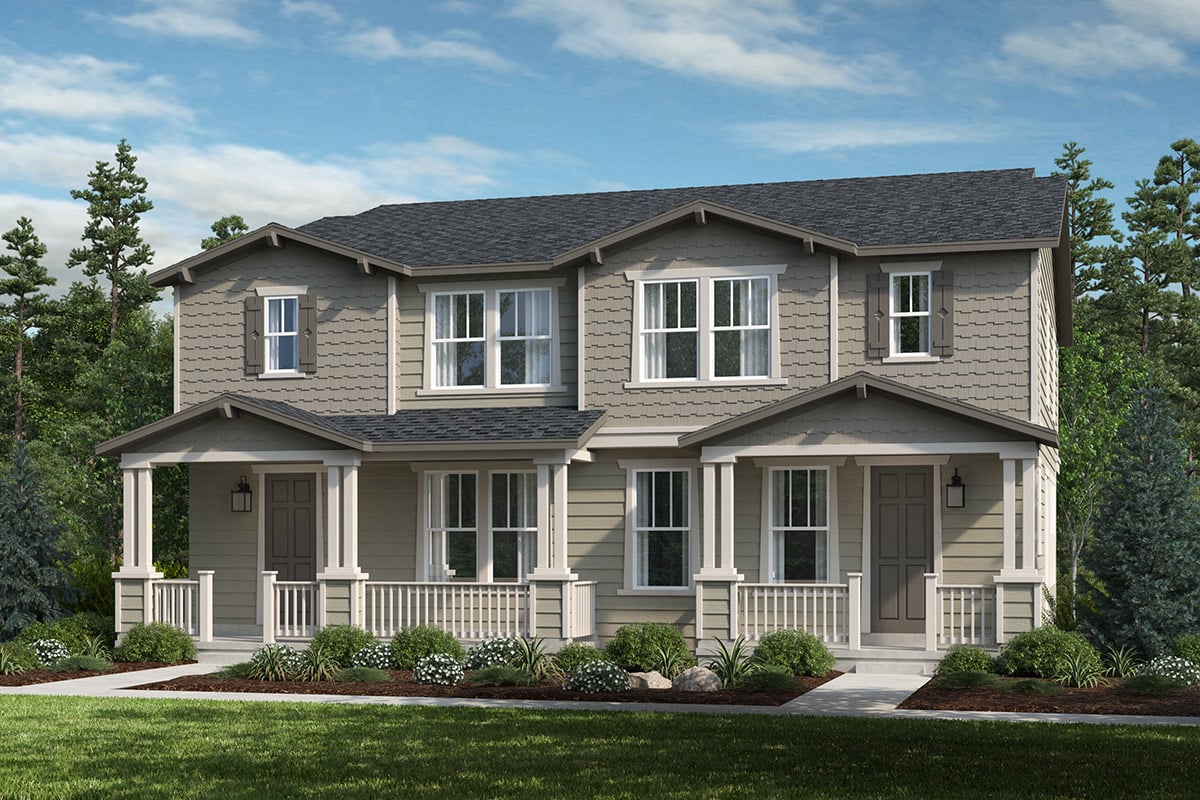 New Homes in Aurora, CO - Sky Ranch Villas Plan 1754 & Plan 1754 Elevation 5A