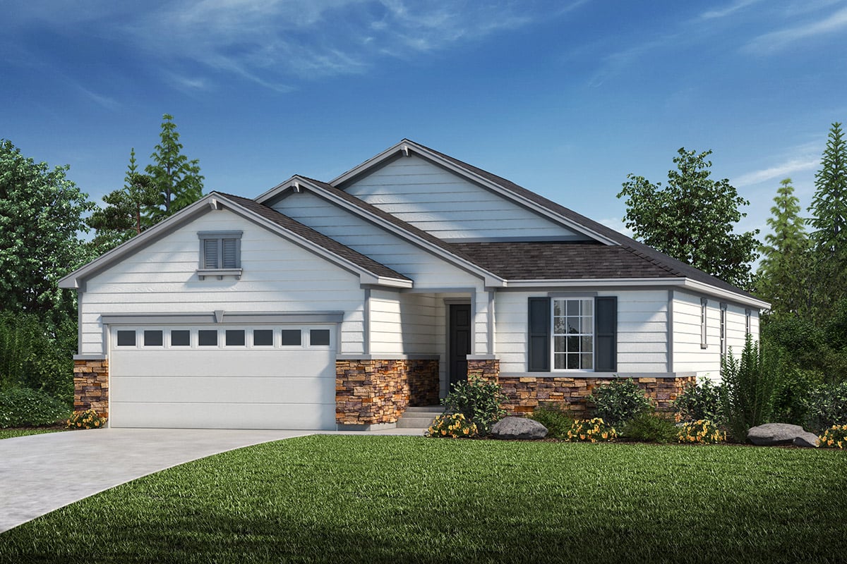 New Homes in Dacono, CO - Sweetgrass Plan 1776 Elevation A