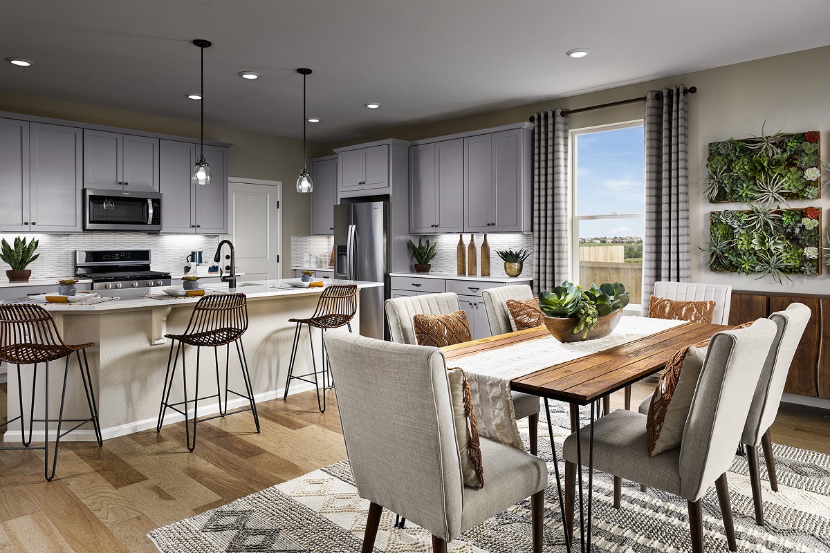 Kitchen and Dining Area