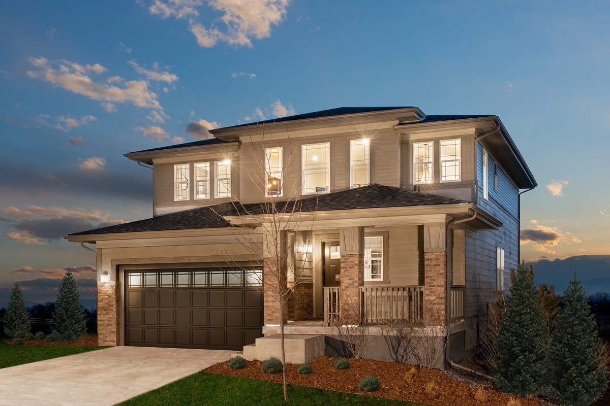 New Homes in Brighton, CO - The Villages at Prairie Center Plan 2583 Elevation C