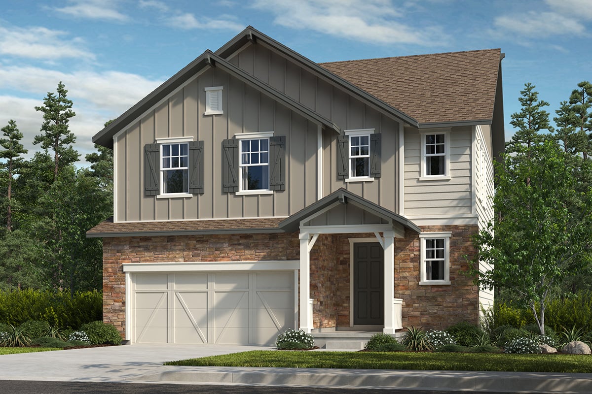 New Homes in Thornton, CO - Windsong Plan 1923 Elevation A