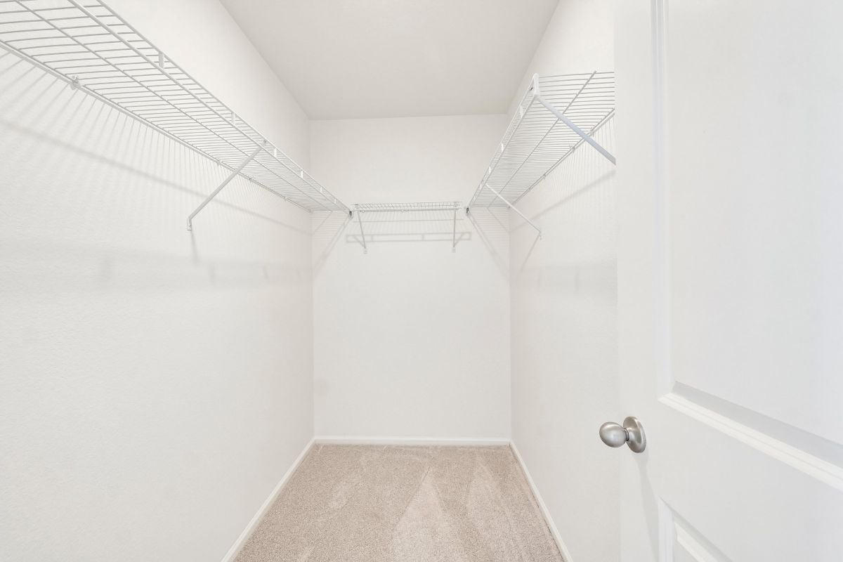 Primary walk-in closet
