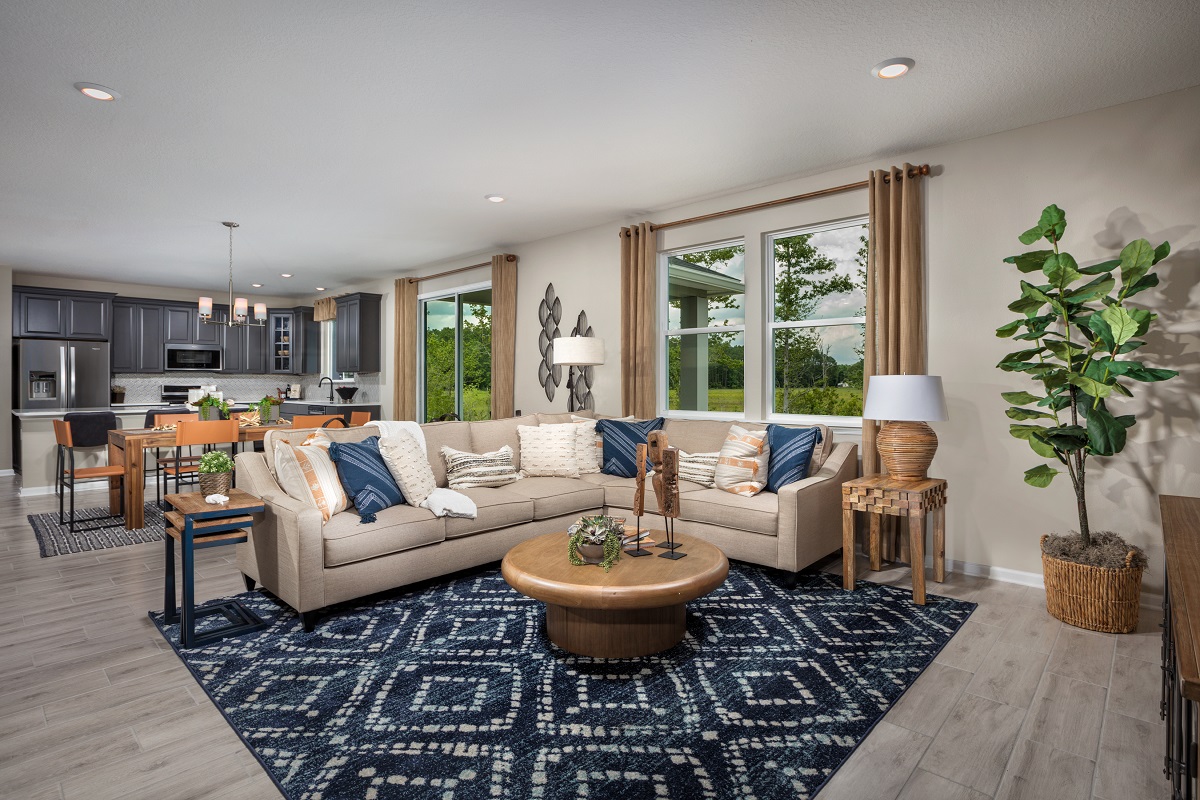 New Homes in Green Cove Springs, FL - Anabelle Island - Executive Series Plan 2566 Greatroom