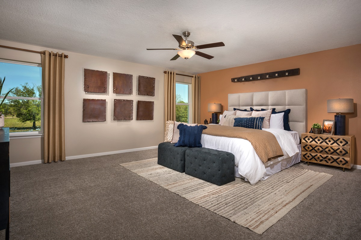 New Homes in Green Cove Springs, FL - Anabelle Island - Executive Series Plan 2566 Primary Bedroom