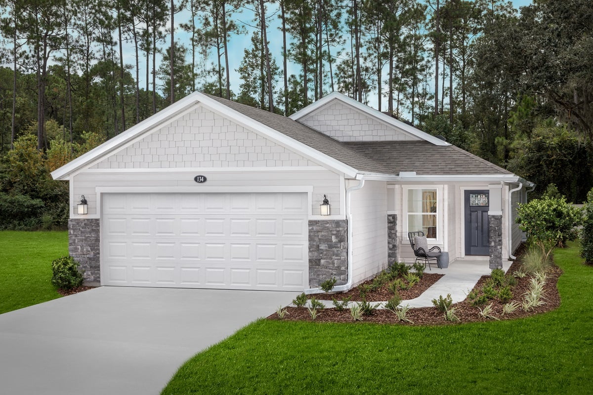 New Homes in 134 Rambling Brook Trl. , FL - Plan 1638 Modeled