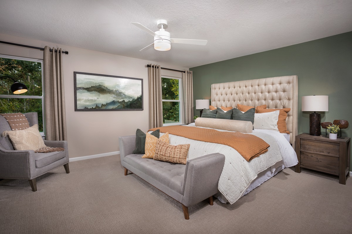 New Homes in St. Johns, FL - Brookside Preserve Plan 2387 Primary Bedroom