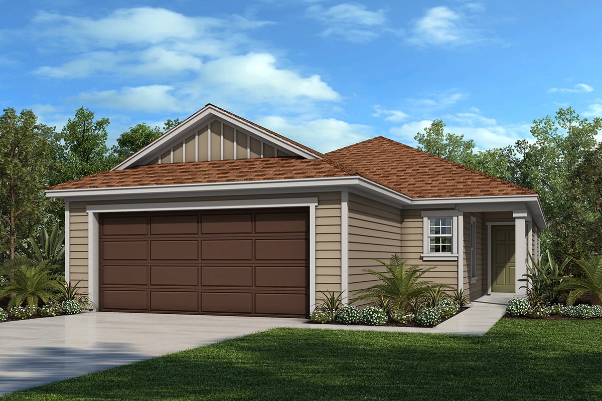 New Homes in St. Johns, FL - Brookside Preserve Plan 1501 Elevation M
