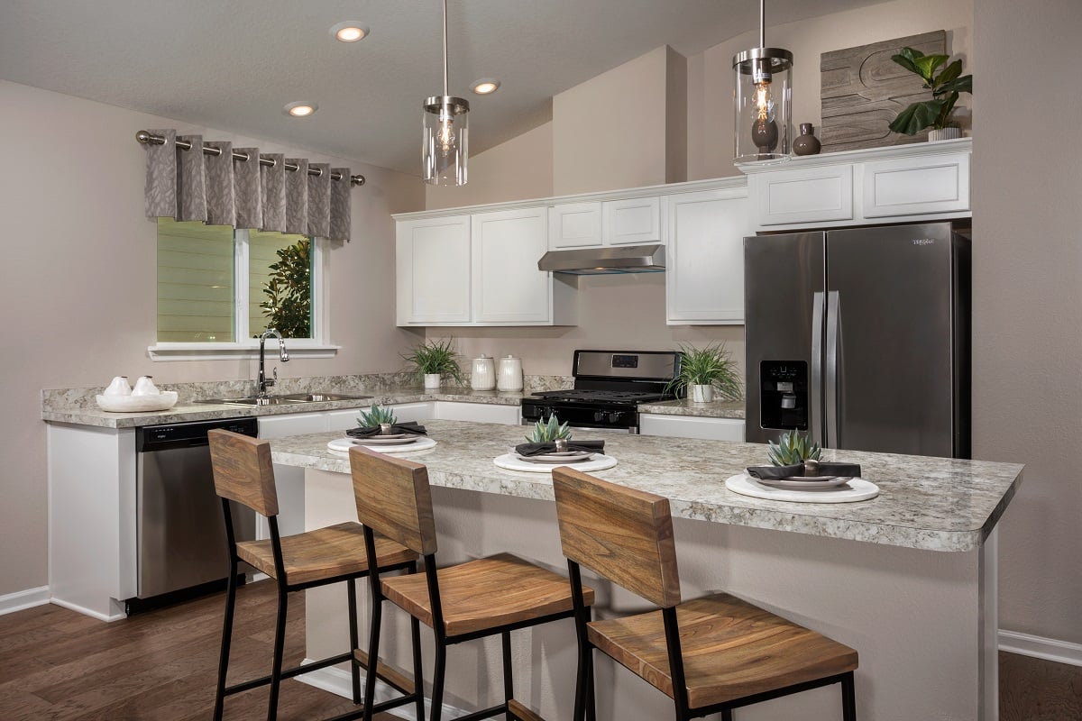 New Homes in Jacksonville, FL - Copper Ridge Plan 1541 Kitchen