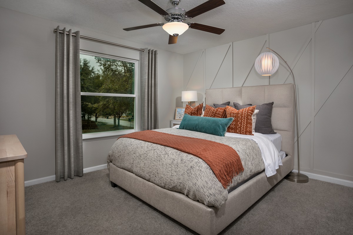New Homes in Jacksonville, FL - Greenland Place Townhomes Plan 1155 Primary Bedroom