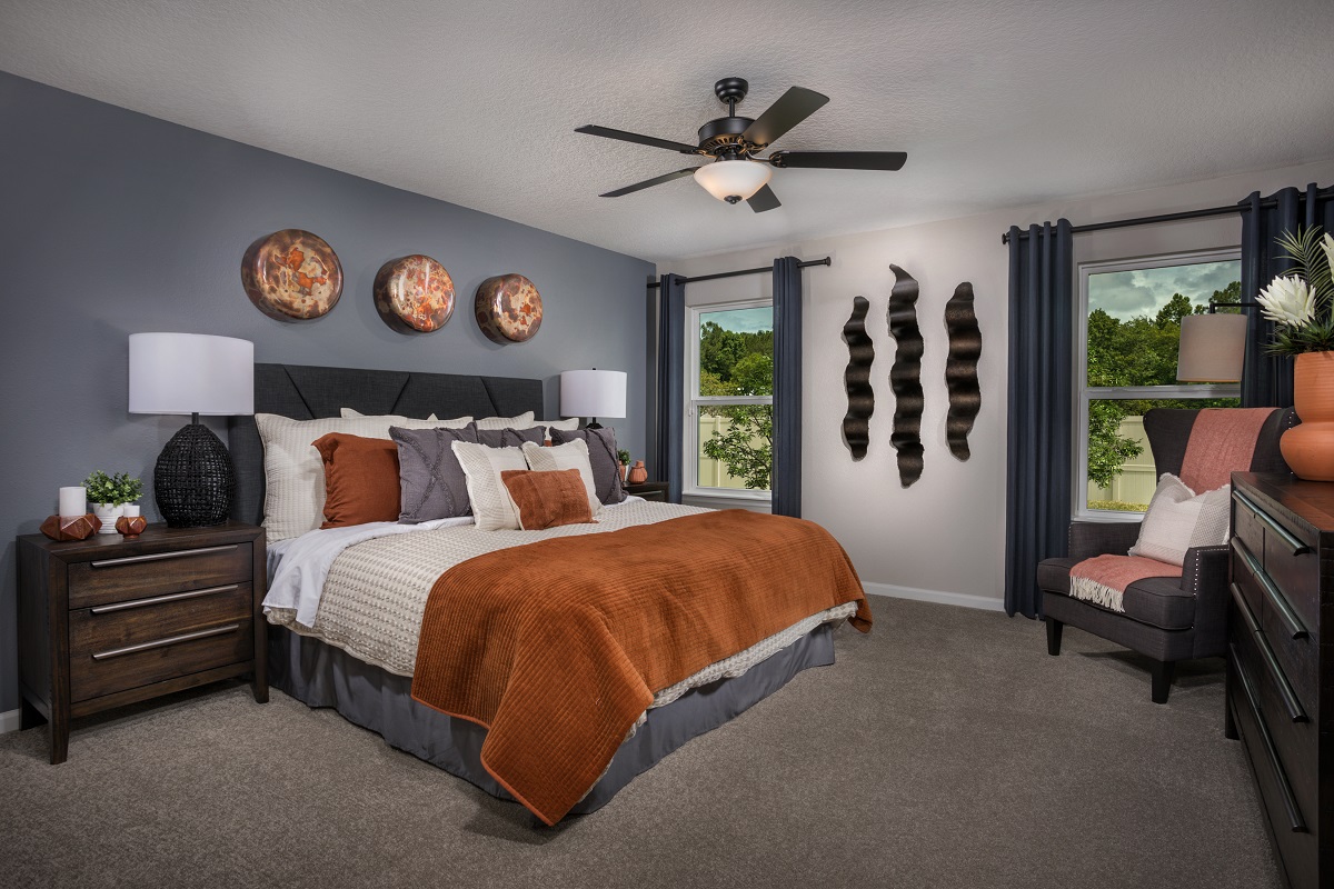 New Homes in Jacksonville, FL - Hudson Grove Plan 1769 Primary Bedroom
