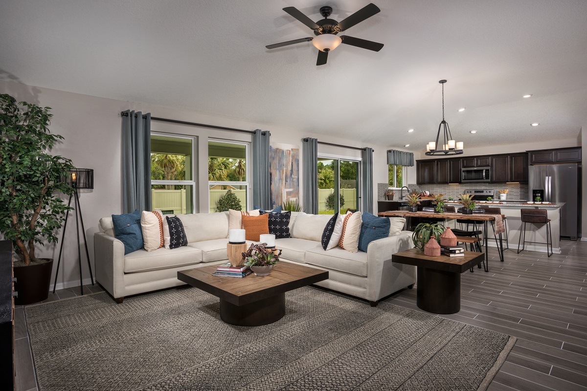 New Homes in Jacksonville, FL - Hudson Grove Plan 1769 Great Room