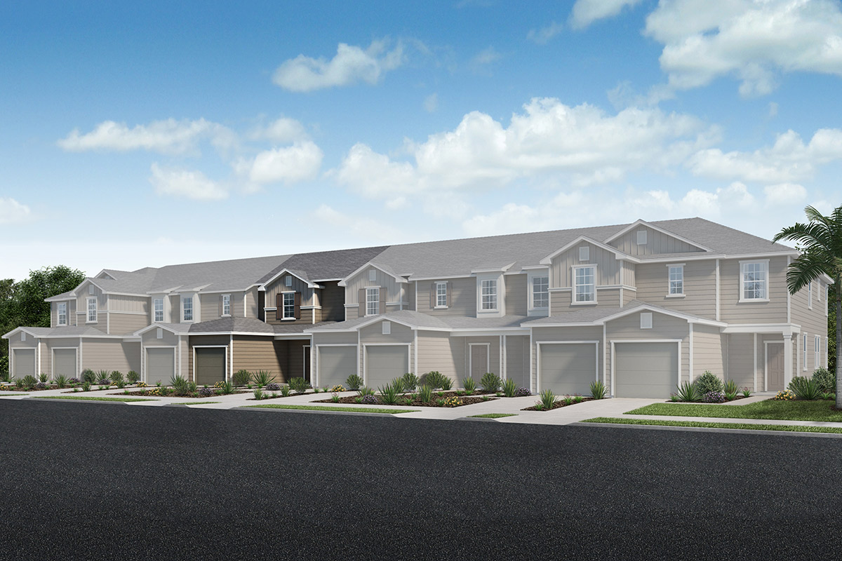 New Homes in St. Augustine, FL - Orchard Park Townhomes The Easton