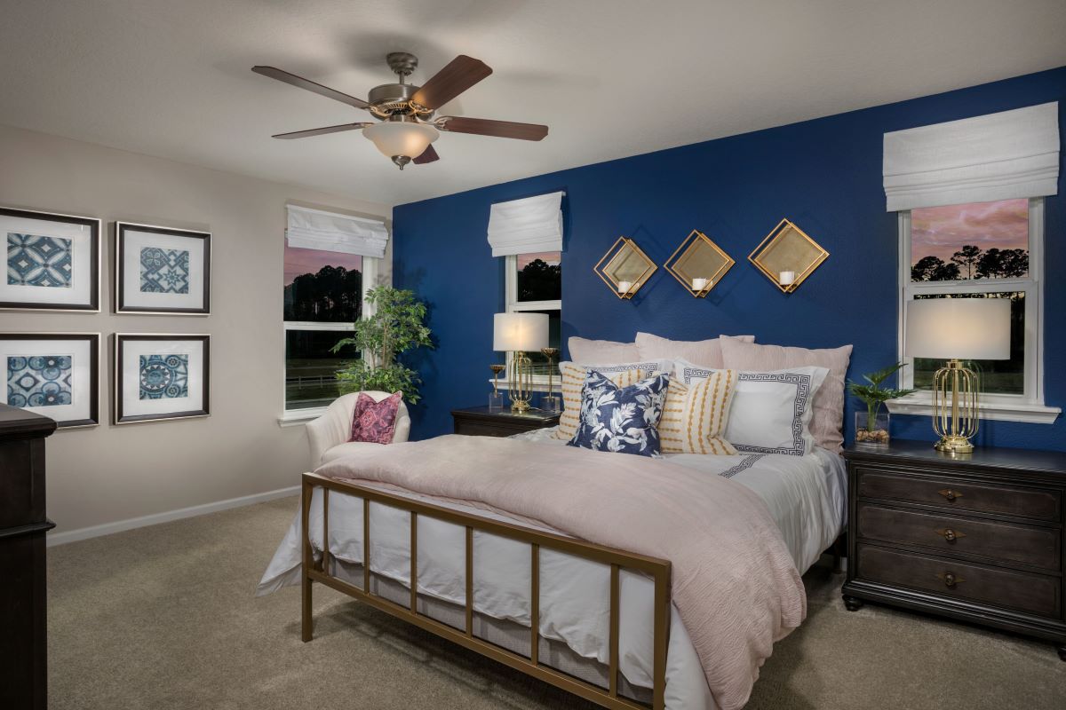 New Homes in St. Augustine, FL - Orchard Park Townhomes The Pearce Primary Bedroom