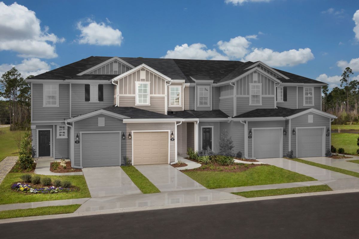New Homes in St. Augustine, FL - Orchard Park Townhomes The Warren Modeled