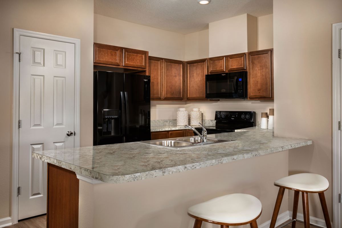 New Homes in St. Augustine, FL - Orchard Park Townhomes The Warren Kitchen