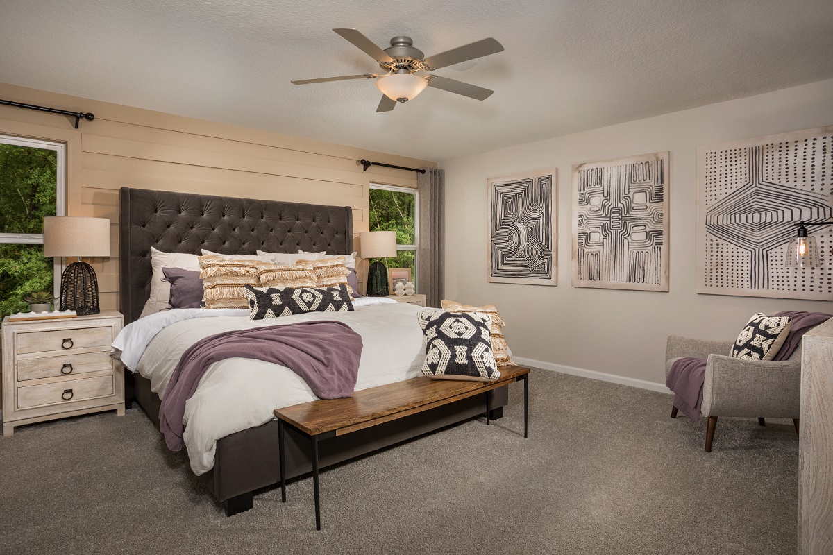 New Homes in Middleburg, FL - Pinewood Place Plan 2089 Primary Bedroom