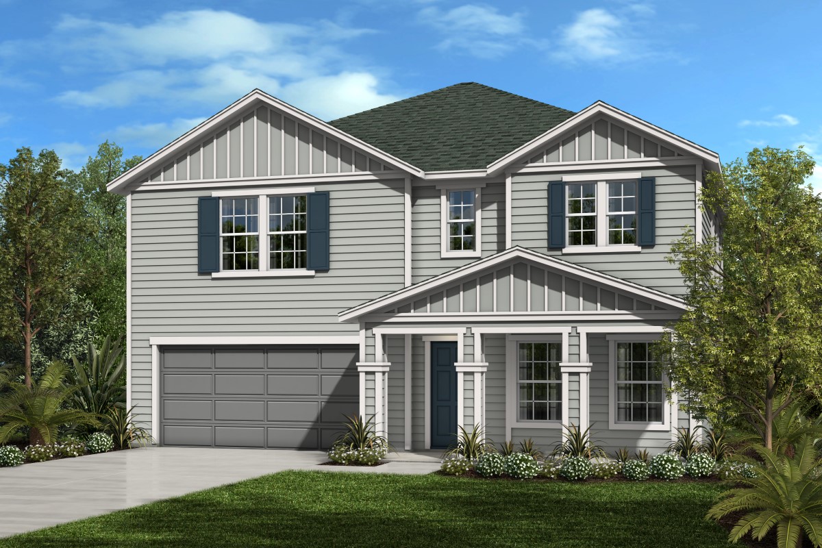 New Homes in Jacksonville, FL - Sandler Lakes Plan 2716 Elevation M