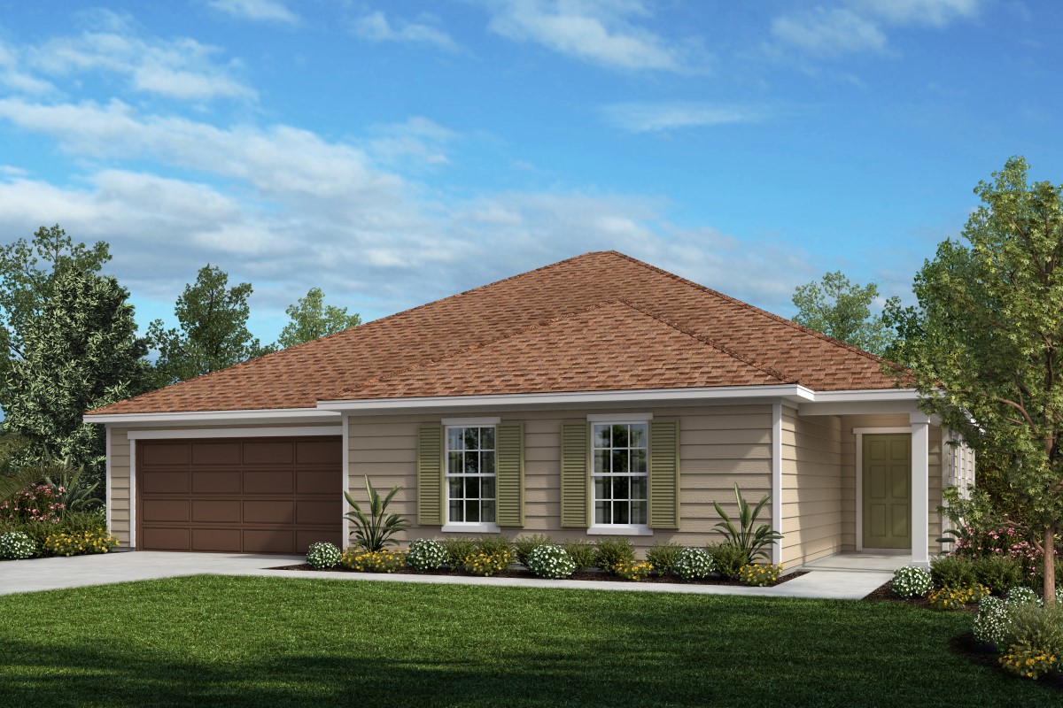 New Homes in Jacksonville, FL - Victory Crossing Plan 2005 Elevation L