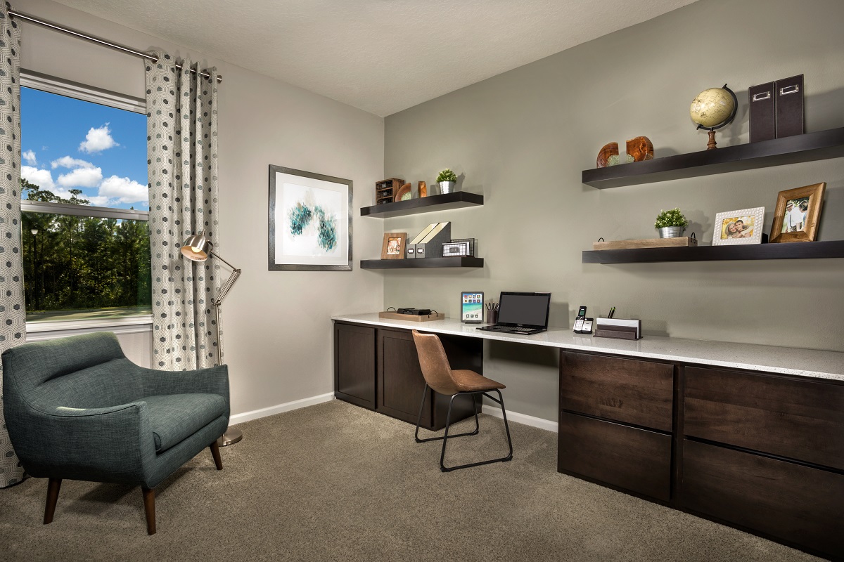 New Homes in Jacksonville, FL - The Preserve at Wells Creek The Westin Home Office