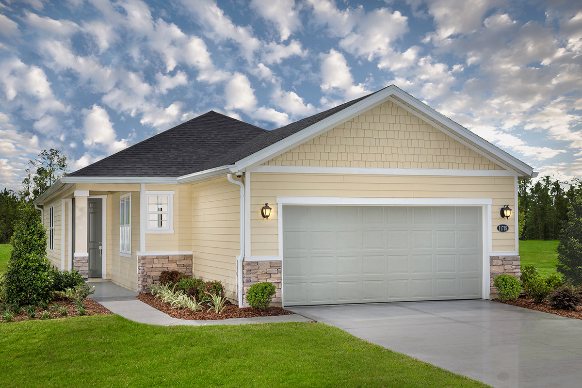 New Homes in Jacksonville, FL - The Preserve at Wells Creek - Classic Series The Darby