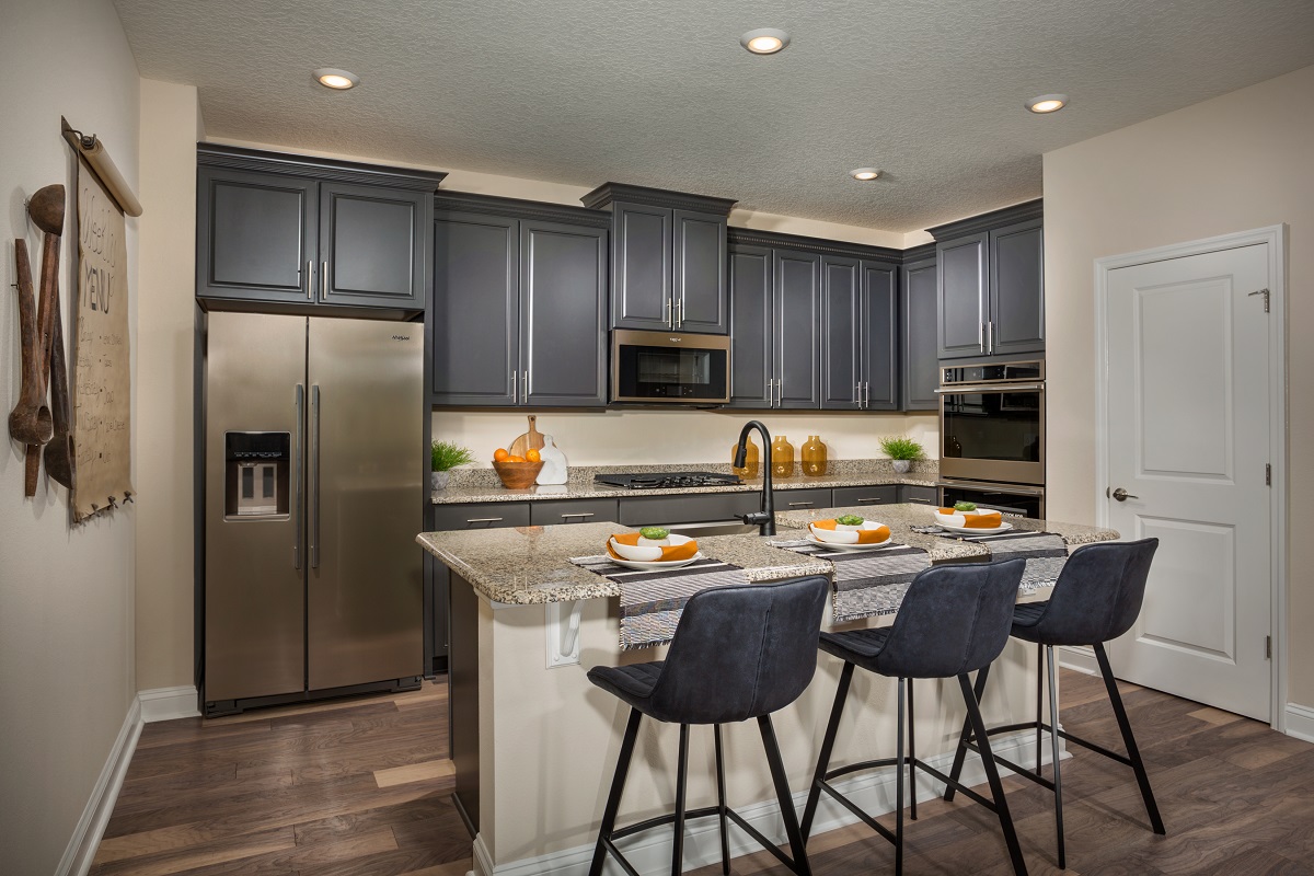 New Homes in Jacksonville, FL - The Preserve at Wells Creek - Classic Series The Darby Kitchen