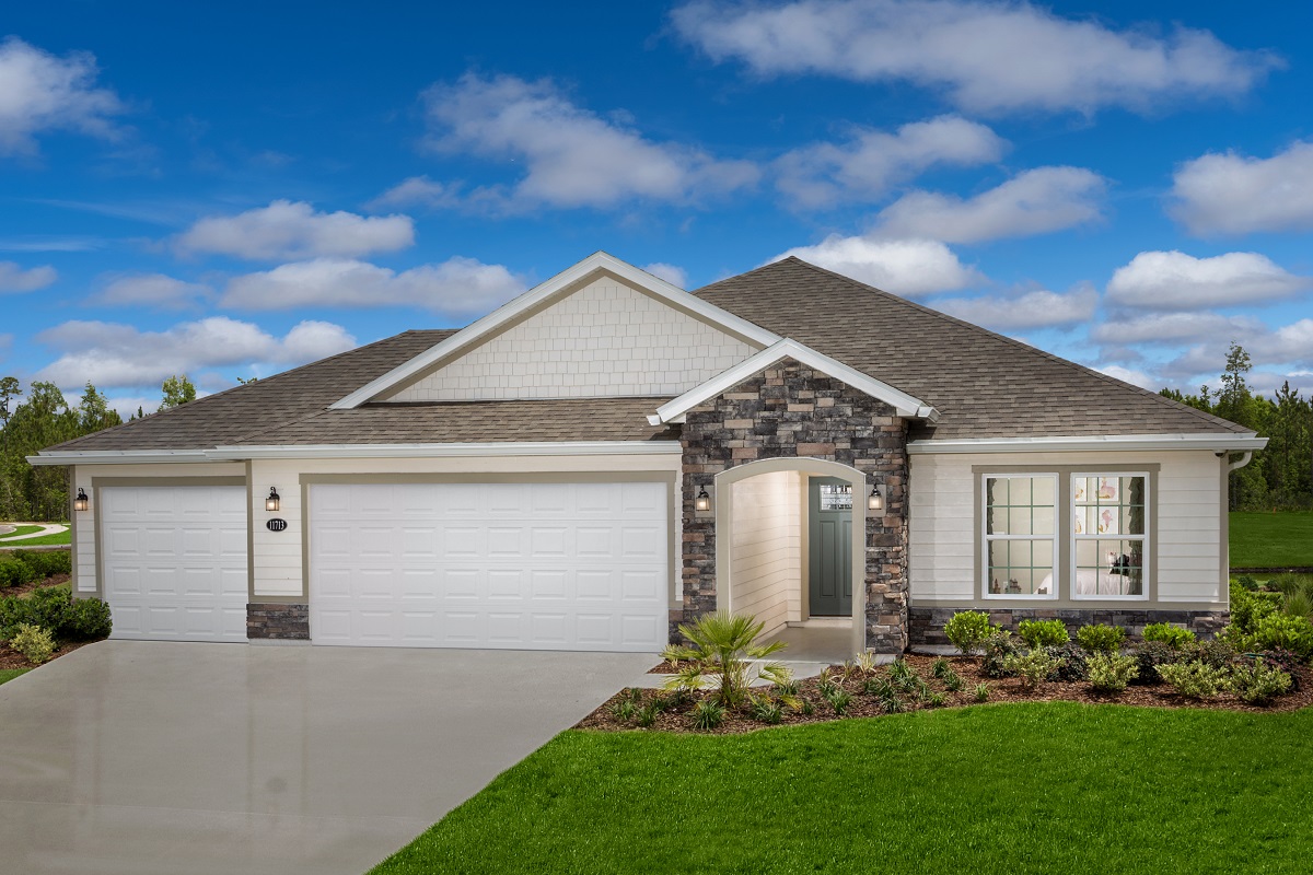 New Homes in 11713 Waterlight Ct., FL - The Hayden Modeled