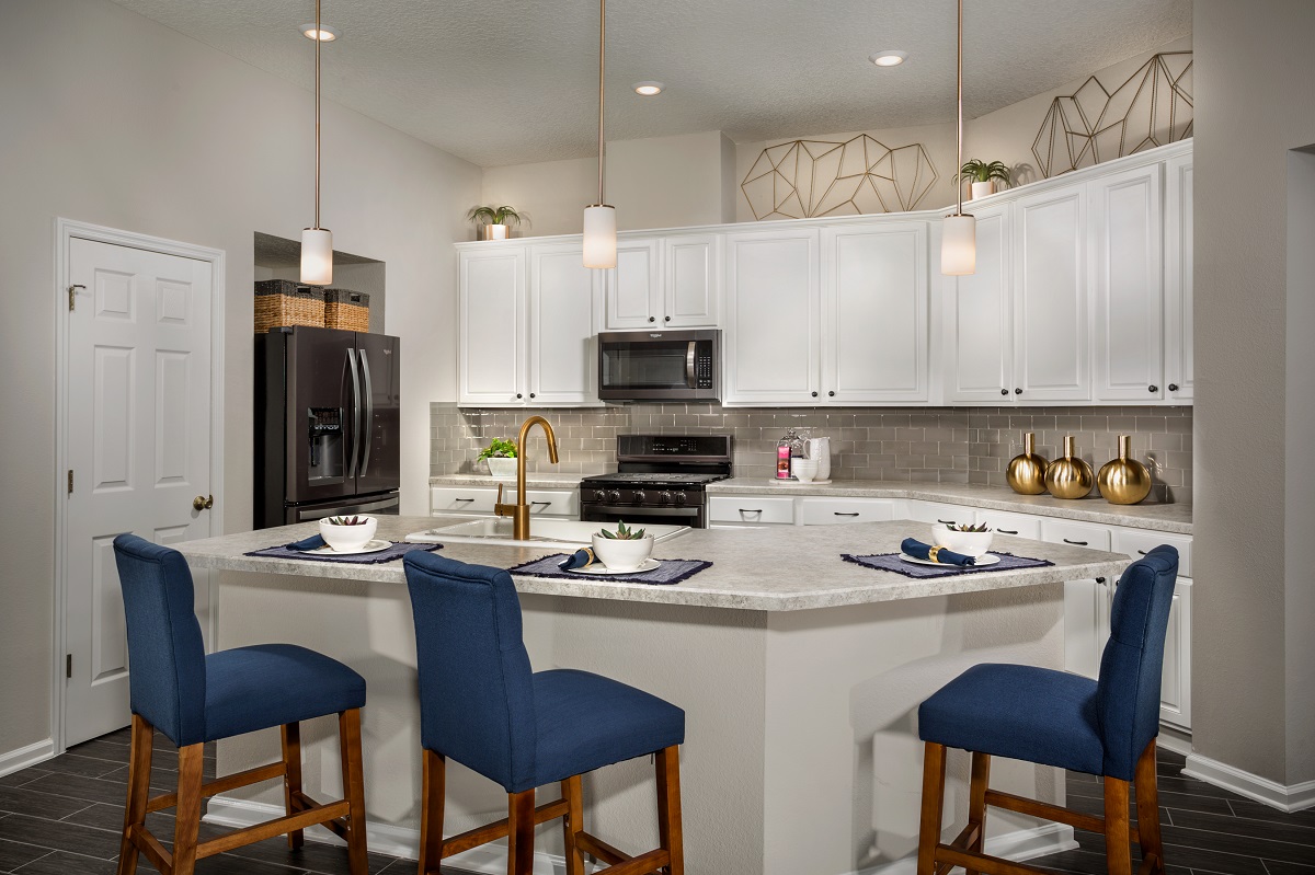 New Homes in Jacksonville, FL - The Preserve at Wells Creek The Hayden Kitchen