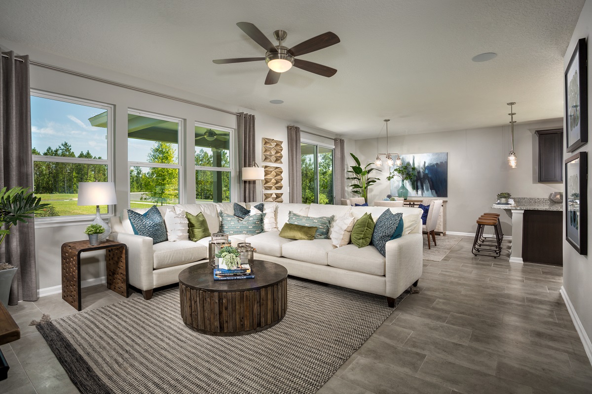 New Homes in Jacksonville, FL - The Preserve at Wells Creek The Westin Great Room
