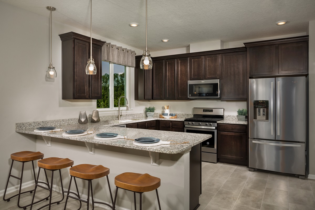 New Homes in Jacksonville, FL - The Preserve at Wells Creek - Classic Series The Westin Kitchen